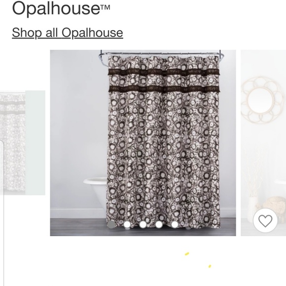 Opalhouse Bath Opalhouse Shower Curtain Poshmark
